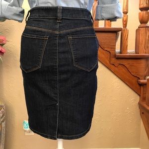 Ann Taylor Blue Denim Skirt